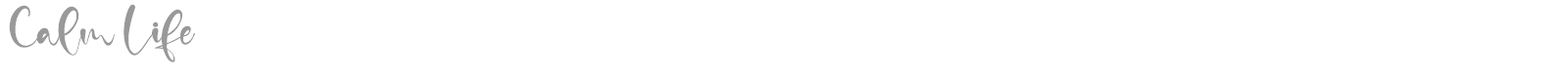 Calm Life font preview